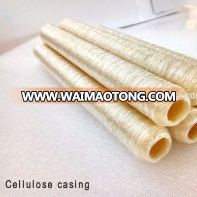 High perfomance kosher sausage fibrous casings