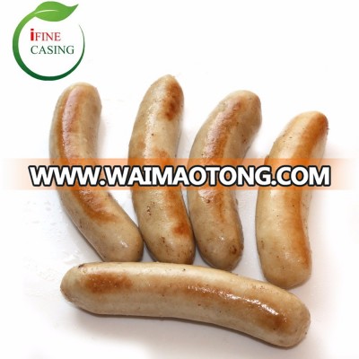 Edible collagen film sausage casing of vienna