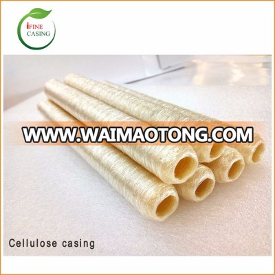 21mm Hot sale artificial food grade halal cellulose casing for sausage